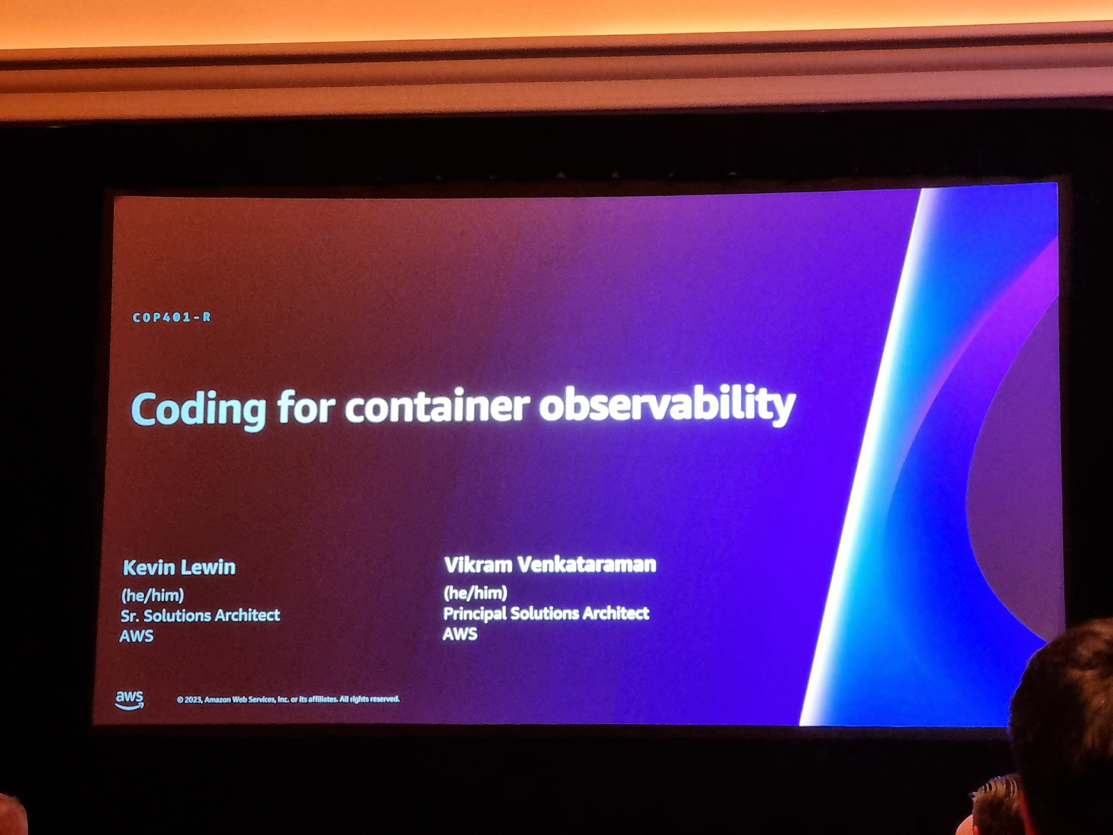 Coding for container observability