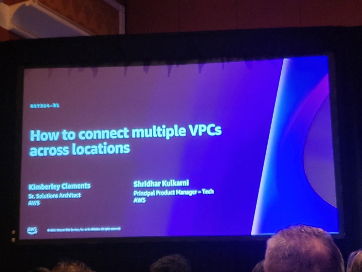 How to connect multiple VPCs across locations