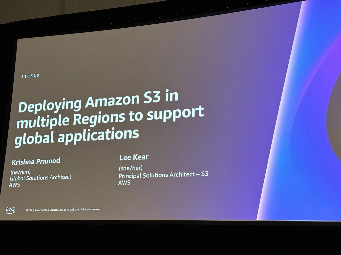 Deploying Amazon S3 in multiple Regions to support global applications