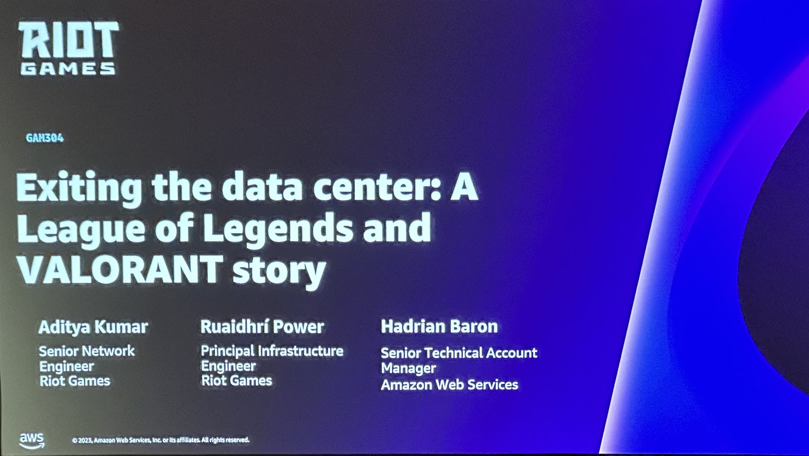 Exiting the data center：A League of Legends and VALORANT story