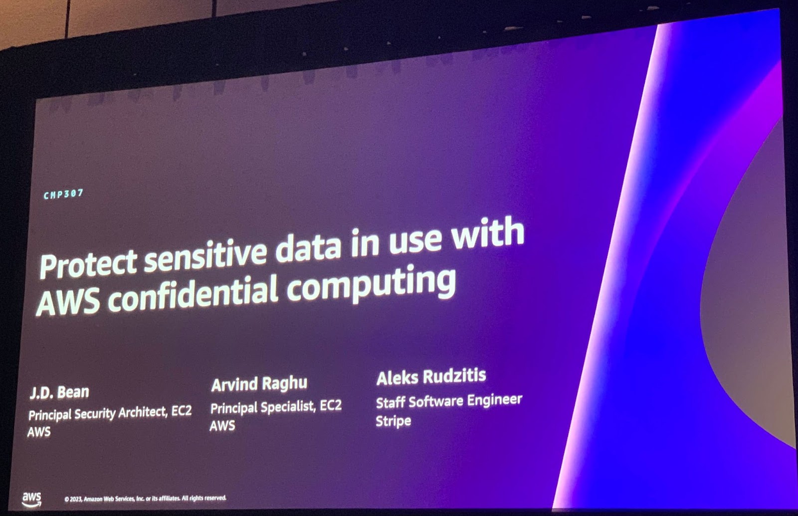 Protect sensitive data in use with AWS confidential computing