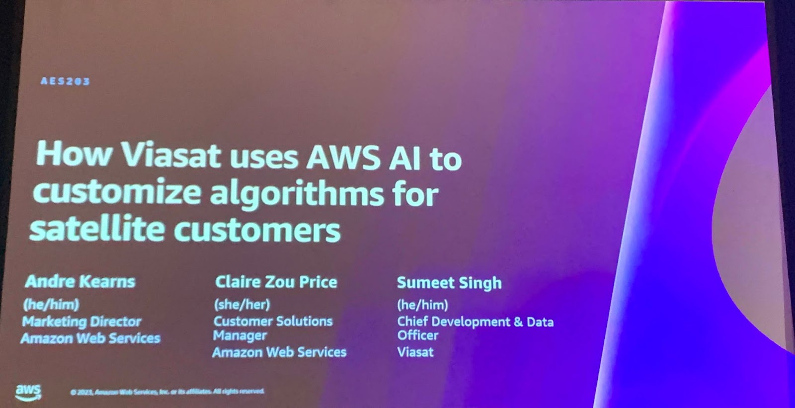 How Viasat uses AWS AI to customize algorithms for satellite customers