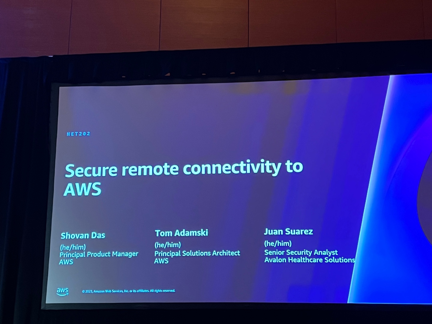 Secure remote connectivity to AWS