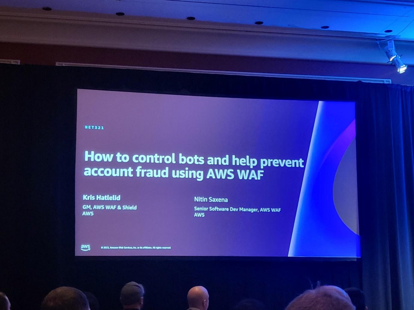 How to control bots and help prevent account fraud using AWS WAF