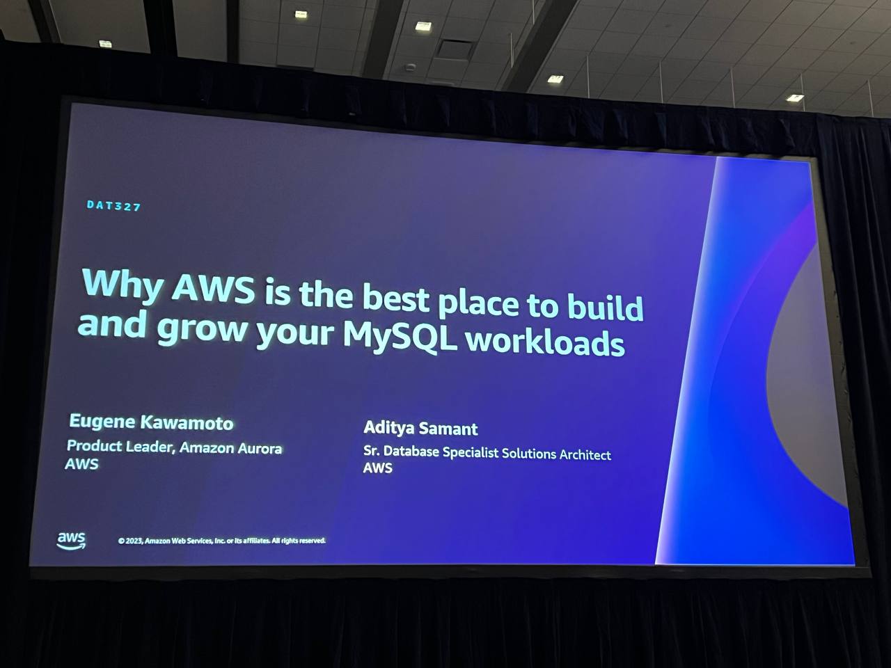 Why AWS is the place to build and grow your MySQL workloads