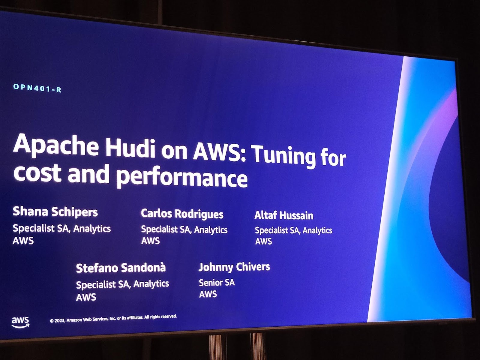 Apache Hudi on AWS：Tuning for cost and performance