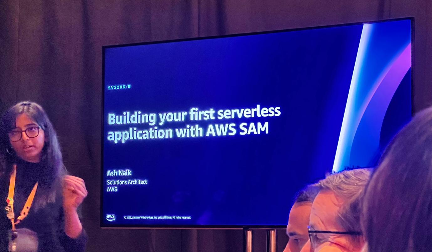 Building your first serverless application with AWS SAM