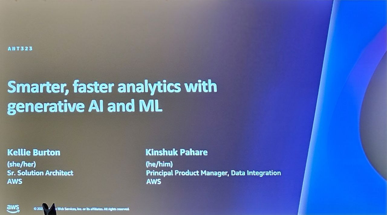 Smarter, faster analytics with generative AI & ML