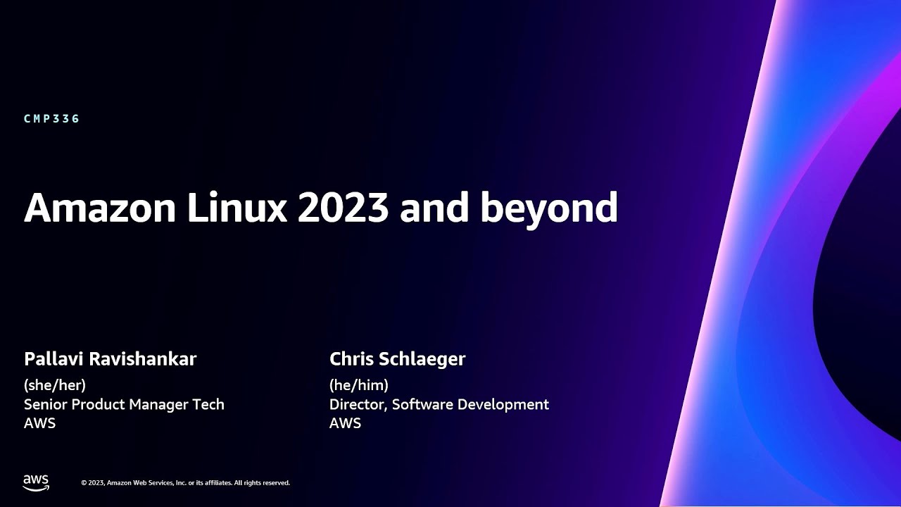 Amazon Linux 2023 and beyond
