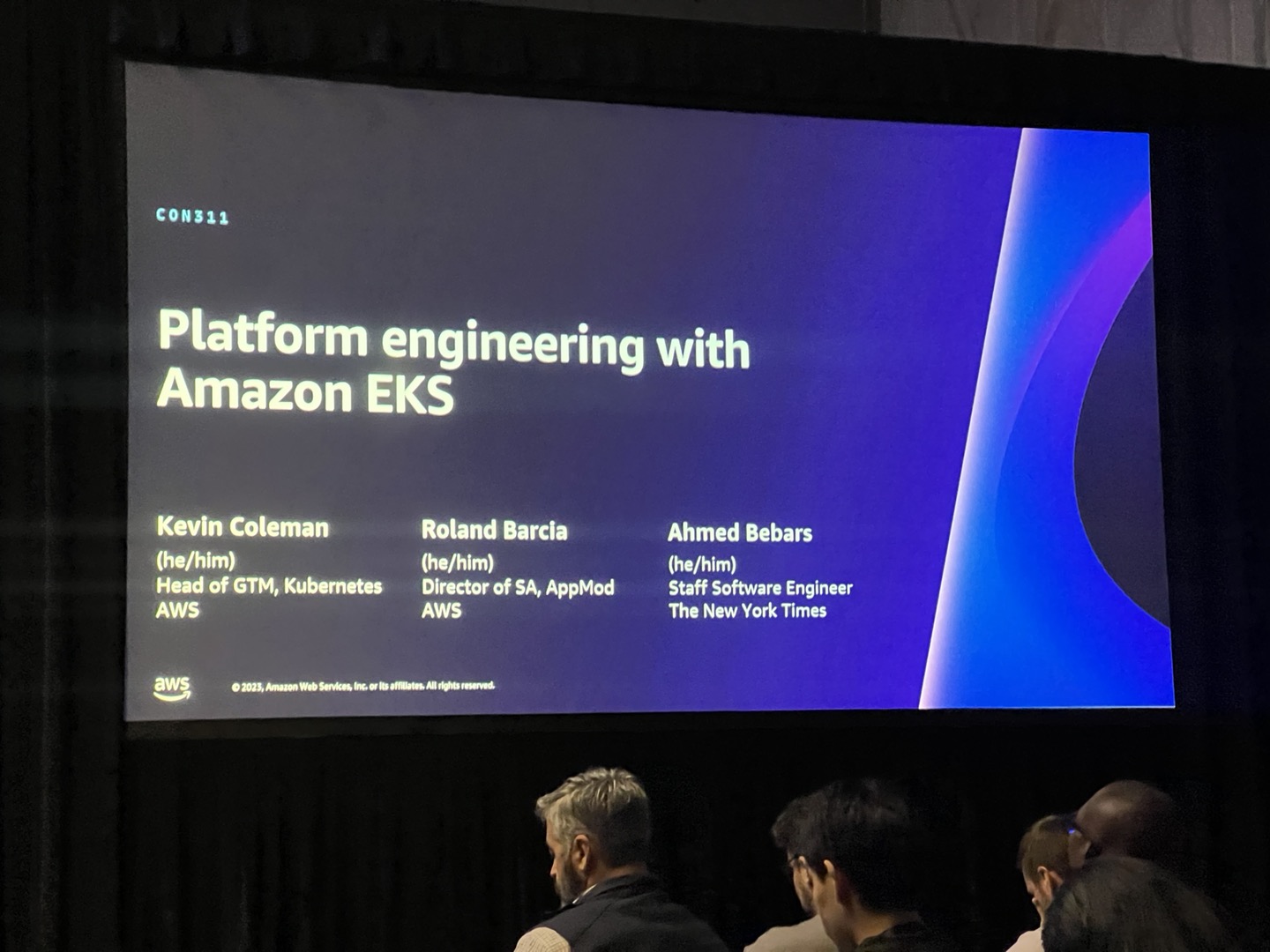 Platform engineering with Amazon EKS
