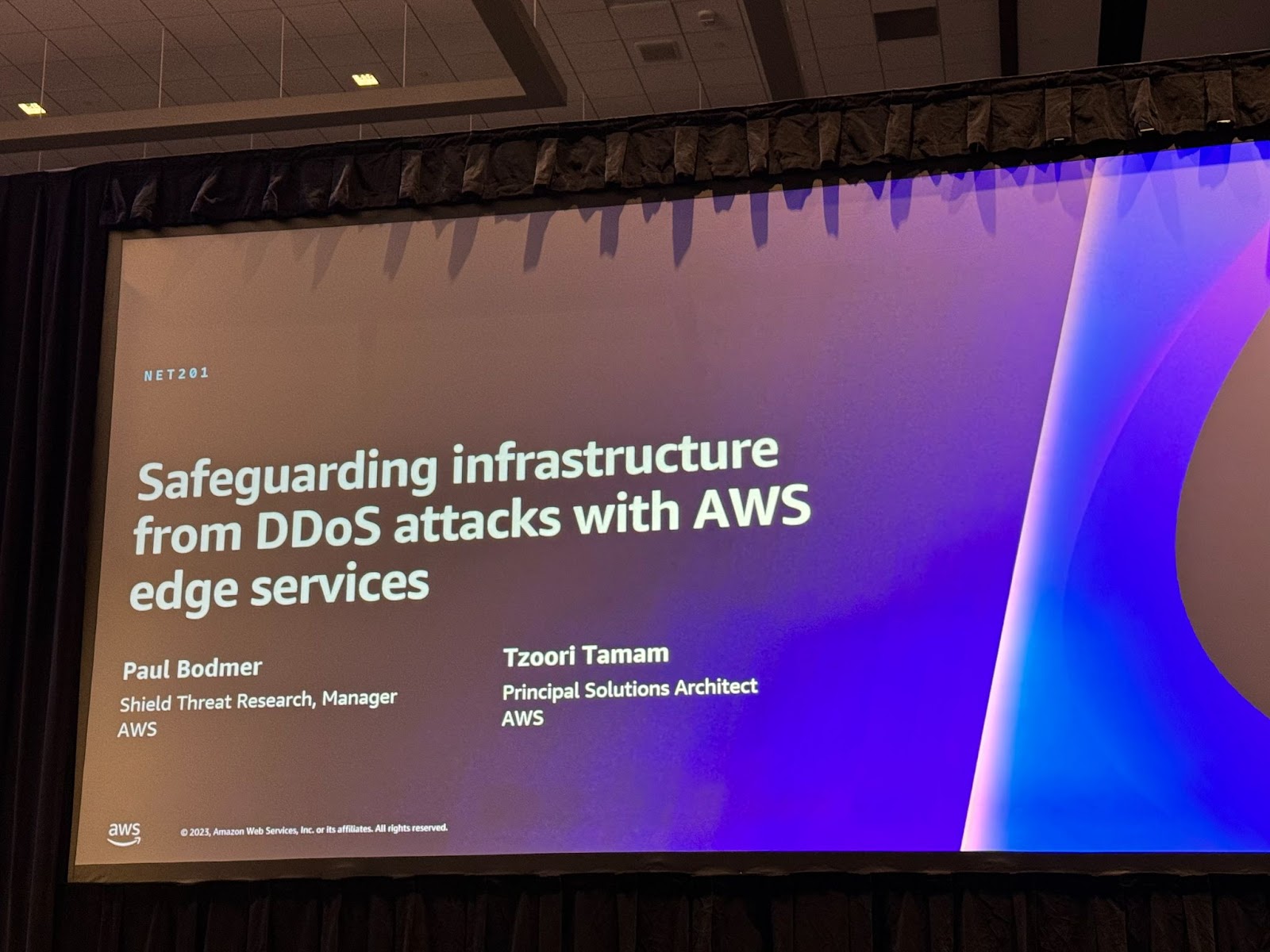 Safeguarding infrastructure from DDoS attacks with AWS edge services