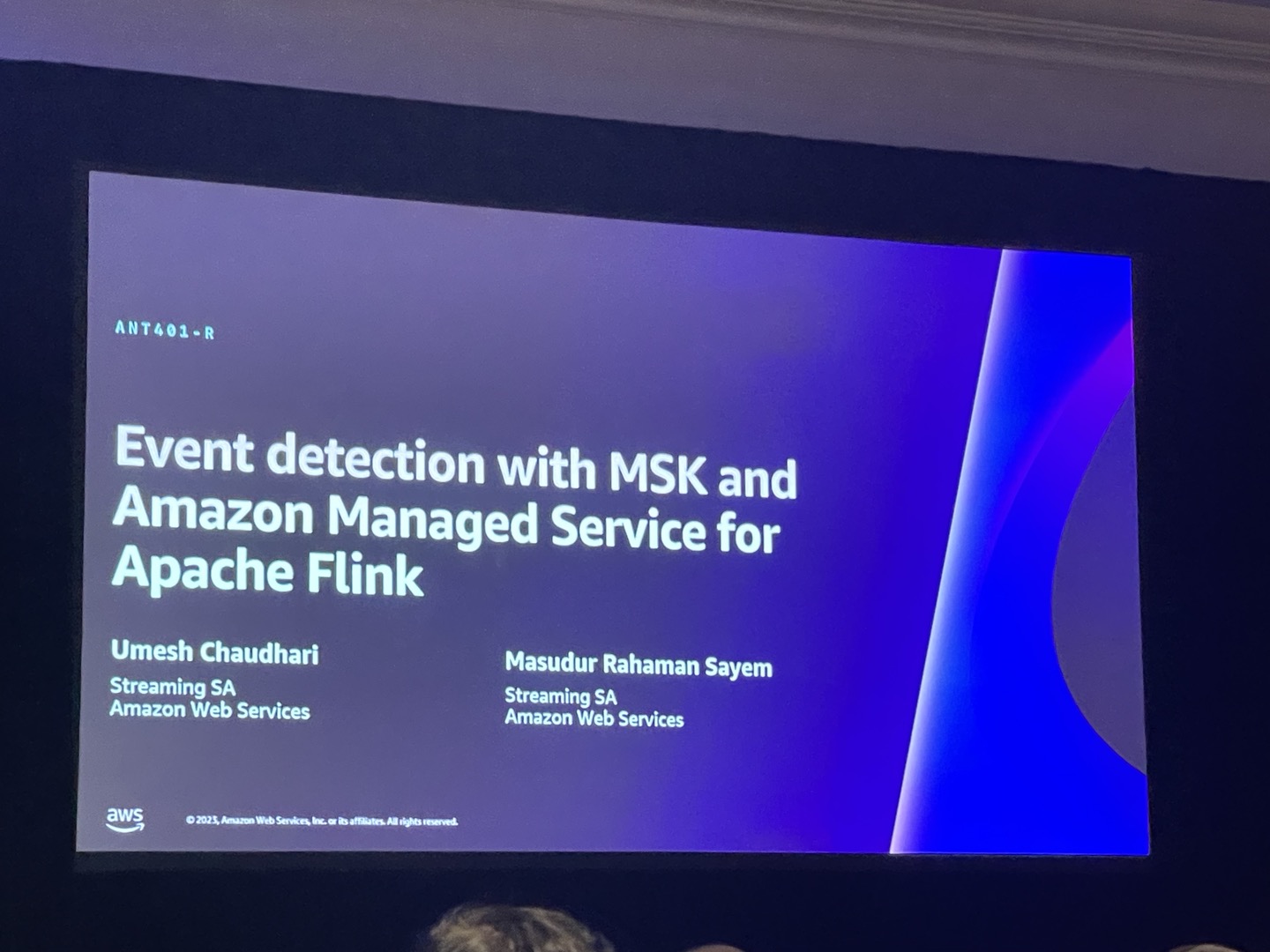 Event detection with MSK and Amazon Managed Service for Apache Flink