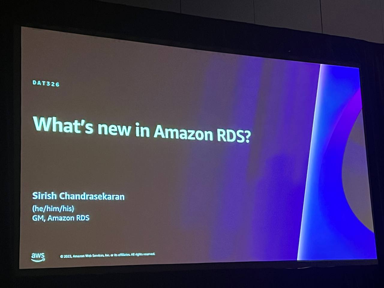 What’s new with Amazon RDS?
