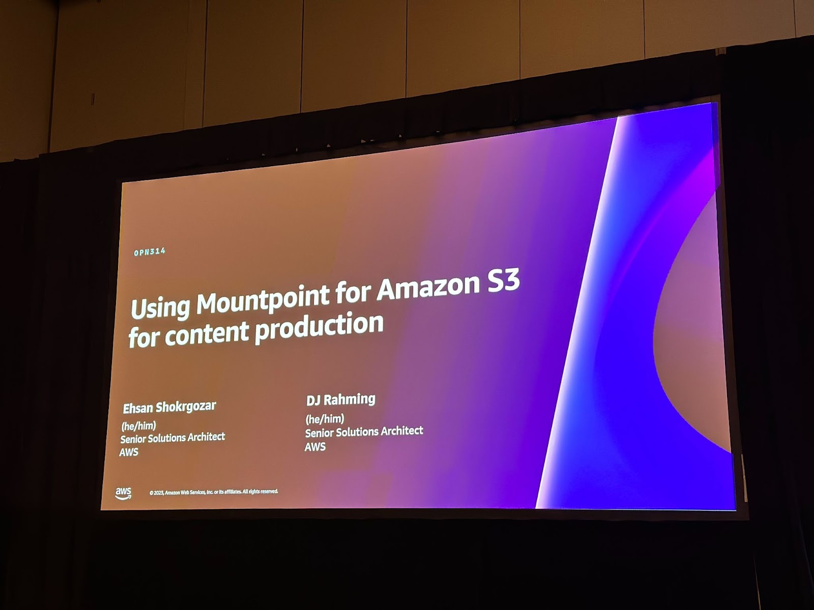 Using Mountpoint for Amazon S3 for content production