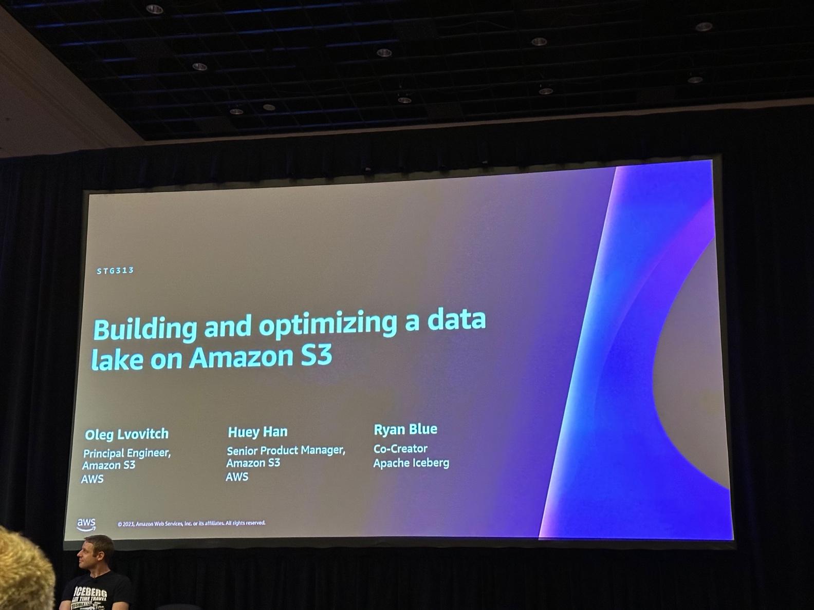 Building and optimizing a data lake on Amazon S3